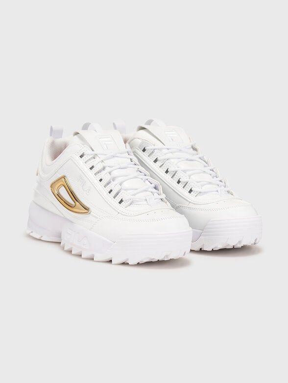 DISRUPTOR M white sports shoes - 2