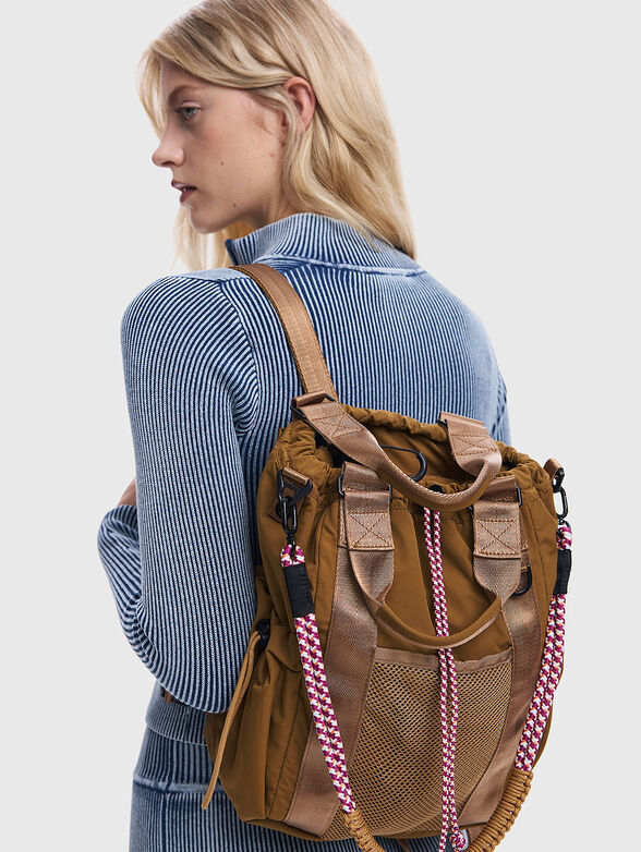 Backpack with accent pockets - 3