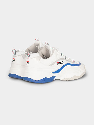 RAY F LOW sneakers with blue accents - 3