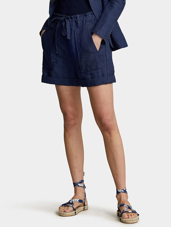 Linen shorts - 1