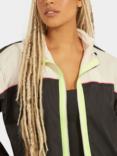Color-block sports jacket - 4