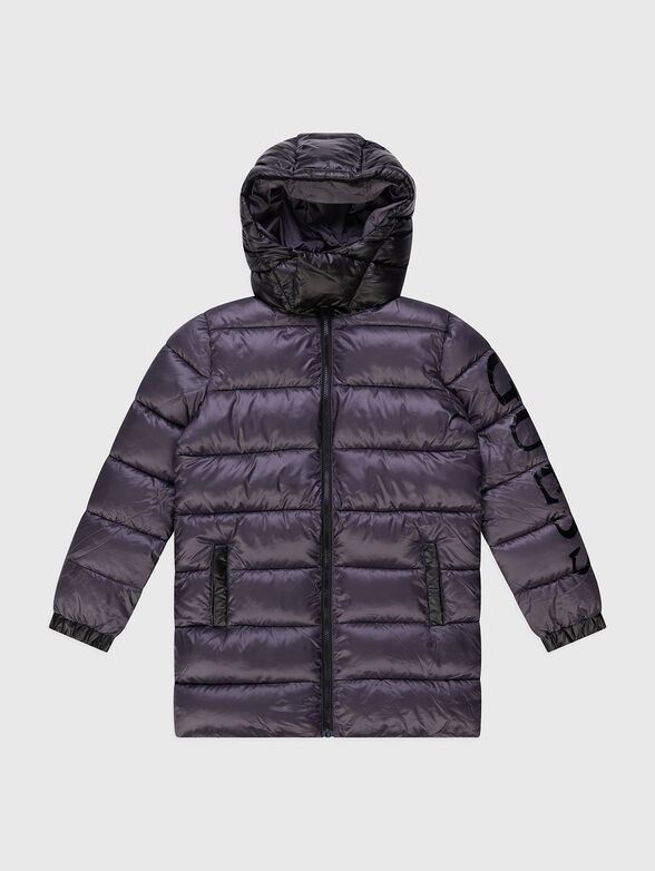 Padded jacket with hood - 1