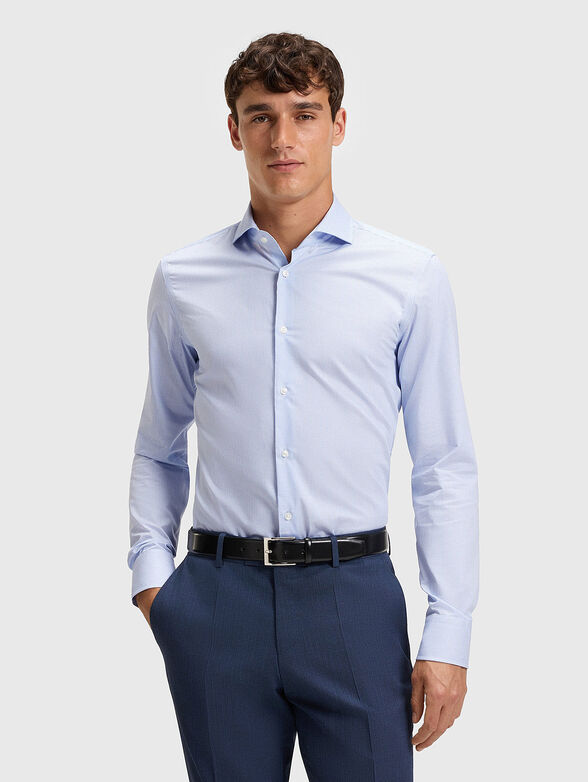 Striped cotton shirt - 1