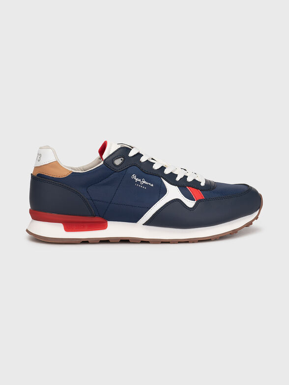 BRITT MAN FLAG blue sneakers - 1