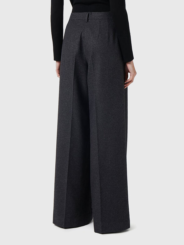 Wool blend woven trousers - 2