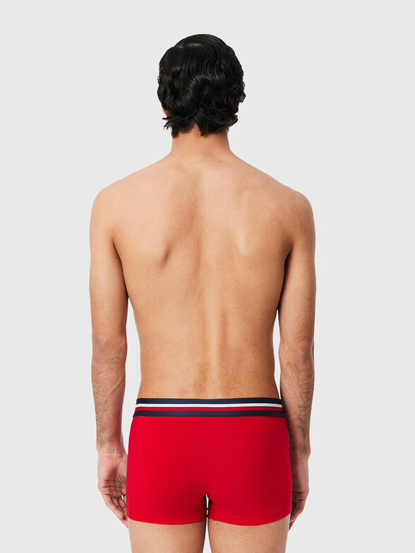 Set of three pairs of boxers with logo - 2