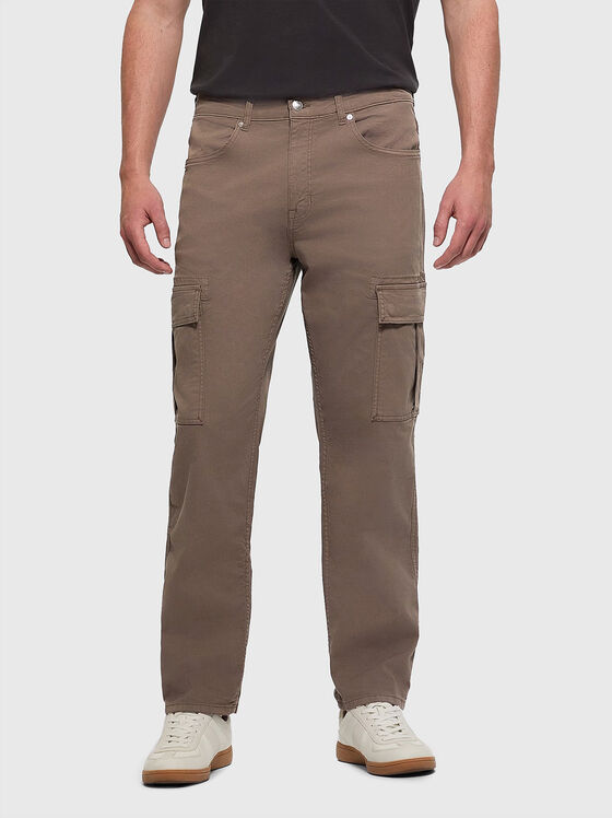 Cargo pants with logo - 1