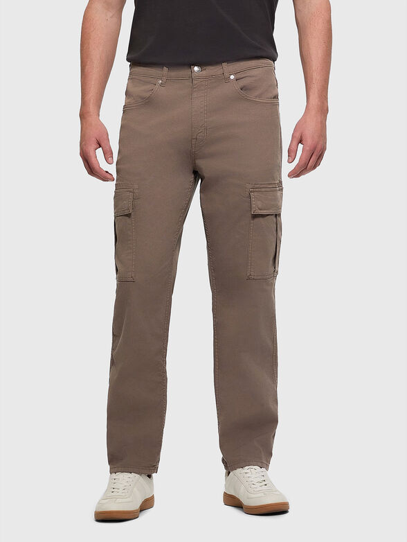 Cargo pants with logo - 0