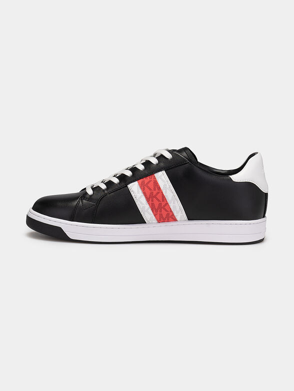 TYLER black sneakers with multicolor accents - 4