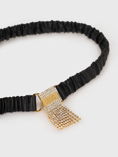 Black belt with buckle detail - 3