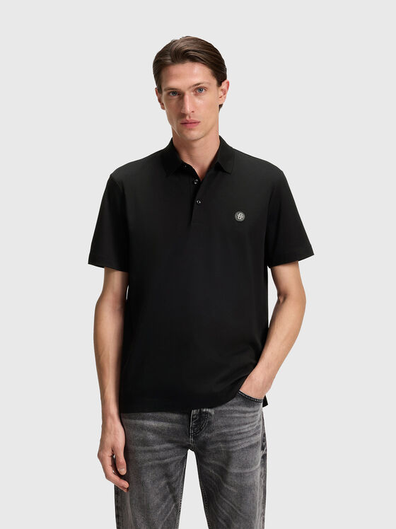 C-PARRIS 01 black polo shirt - 1