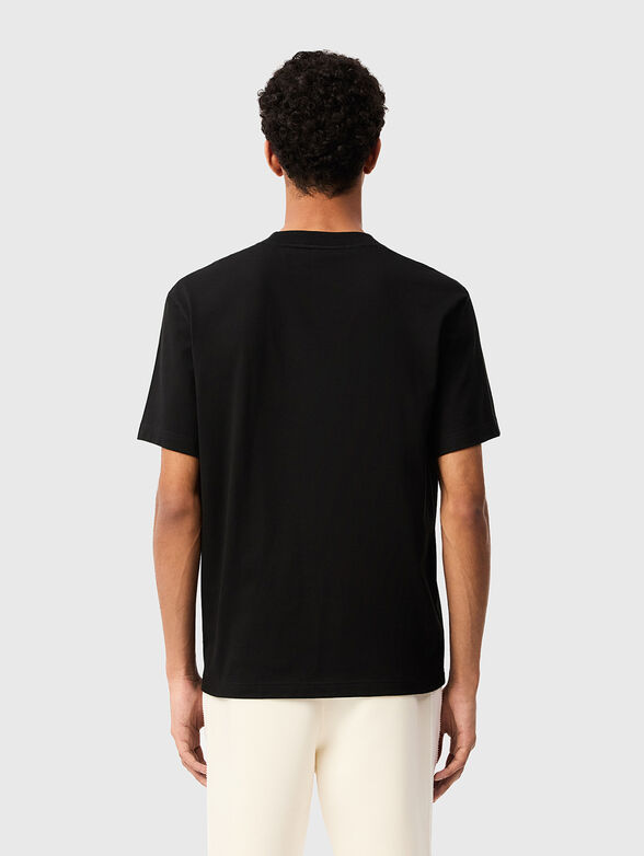 Logo embroidery T-shirt - 3