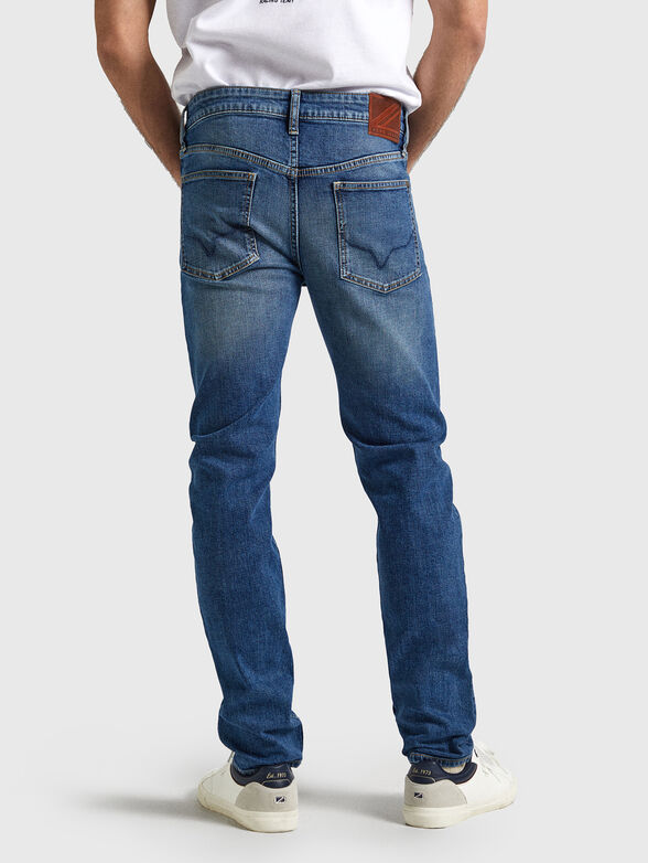 Slim jeans with accent rips - 2