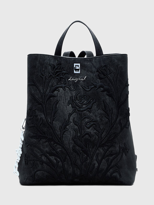 ROMEO backpack with floral embroidery - 1