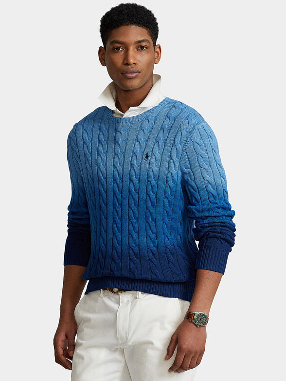 Sweater with ombre effect - 1