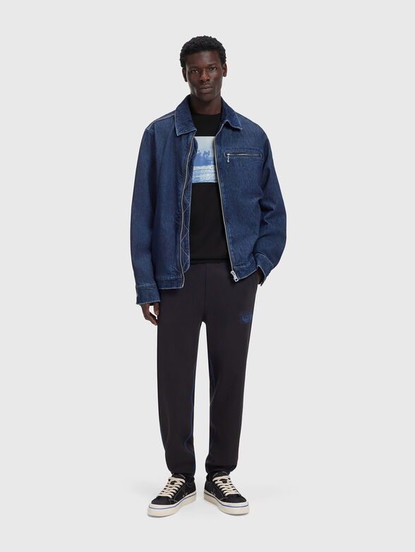 Crew neck T-shirt with print - 2