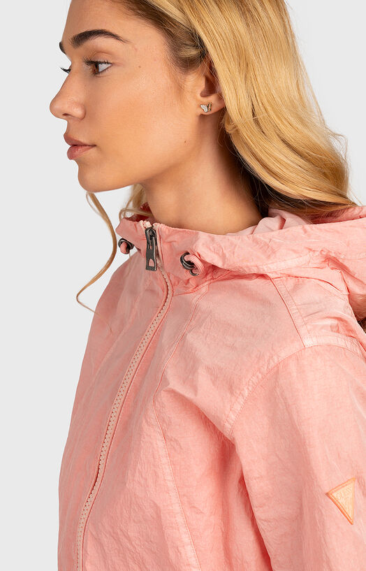 PAMELA sports jacket in pale pink color brand GUESS