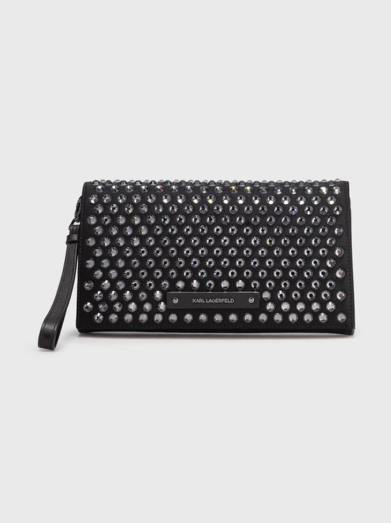 Clutch with rhinestones - 1
