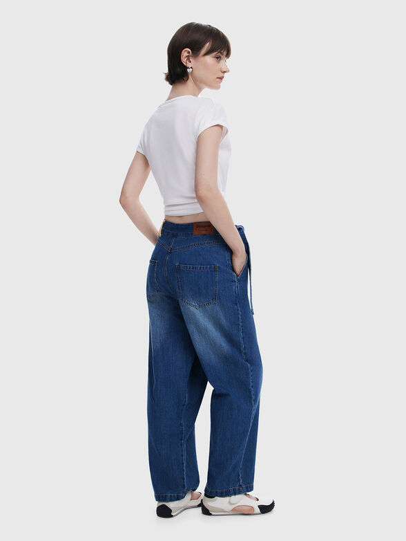 Baggy wrap style jeans - 2