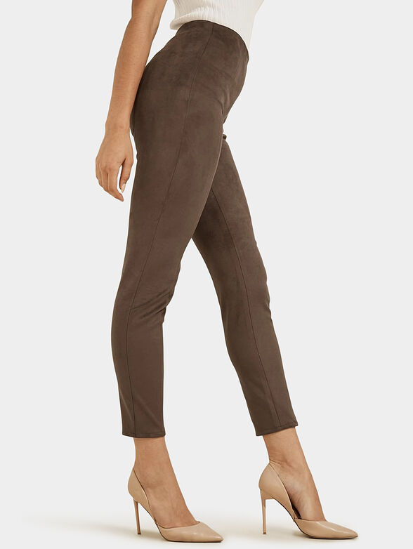 MAYA leggings in beige color - 3