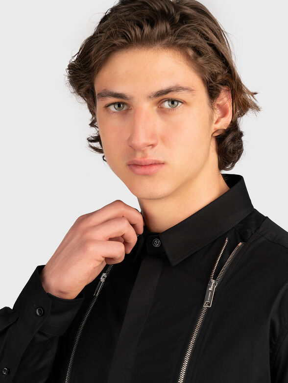Shirt with detachable sleeves - 6