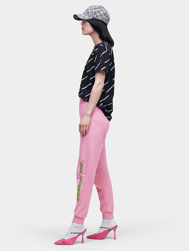 Sports pants with logo detail - 3
