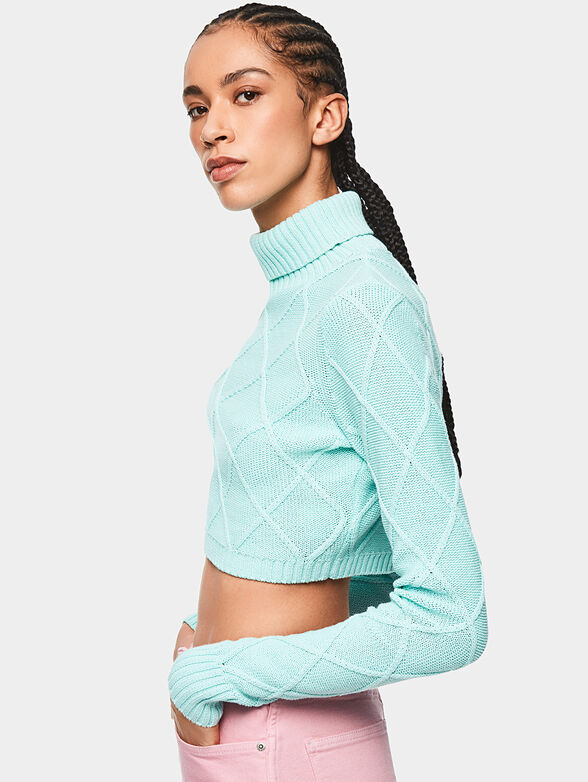 DUA LIPA X PEPE JEANS Purple sweater - 3