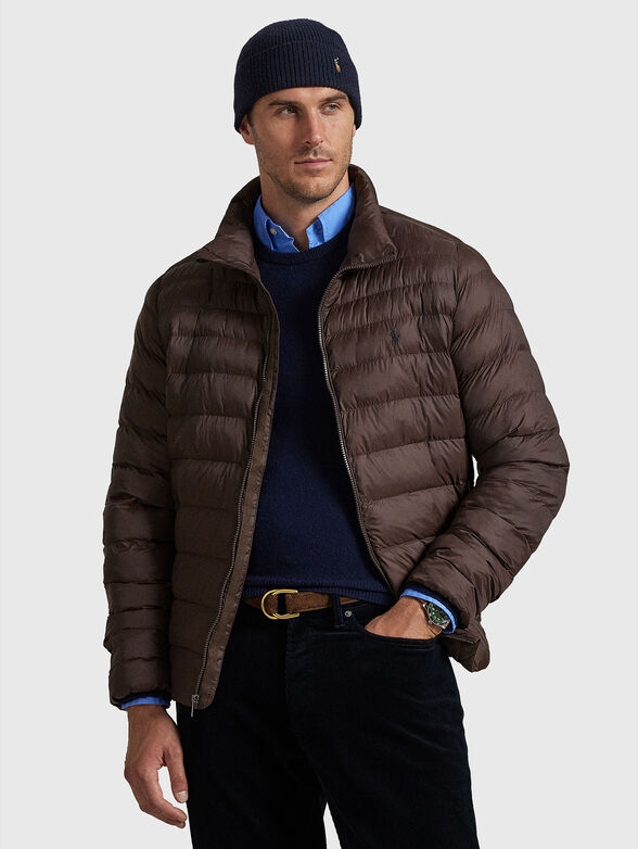 Brown transitional jacket - 1