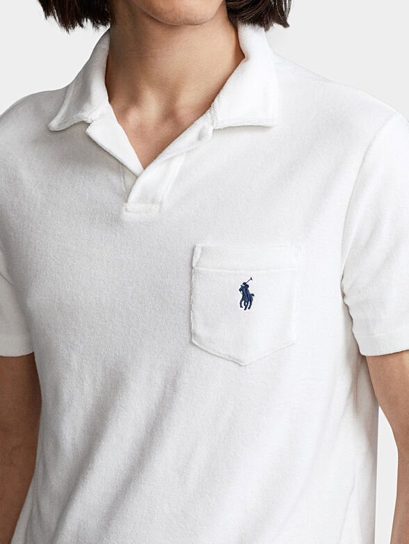 Polo-shirt with pocket and embroidery - 3