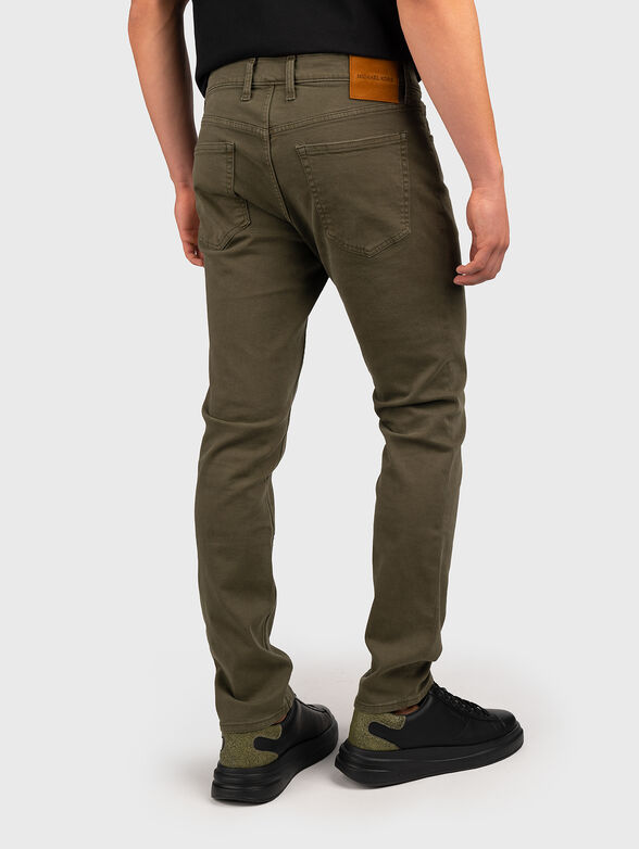 Jeans in green colour - 2