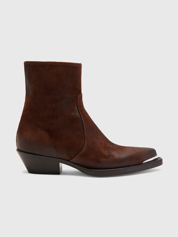CAMPEROS brown heeled boots - 1