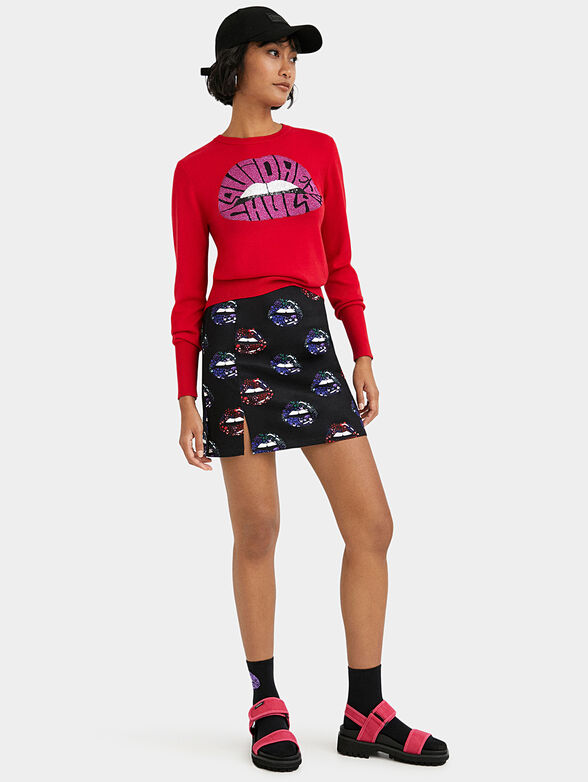 POPPY skirt with print - 2