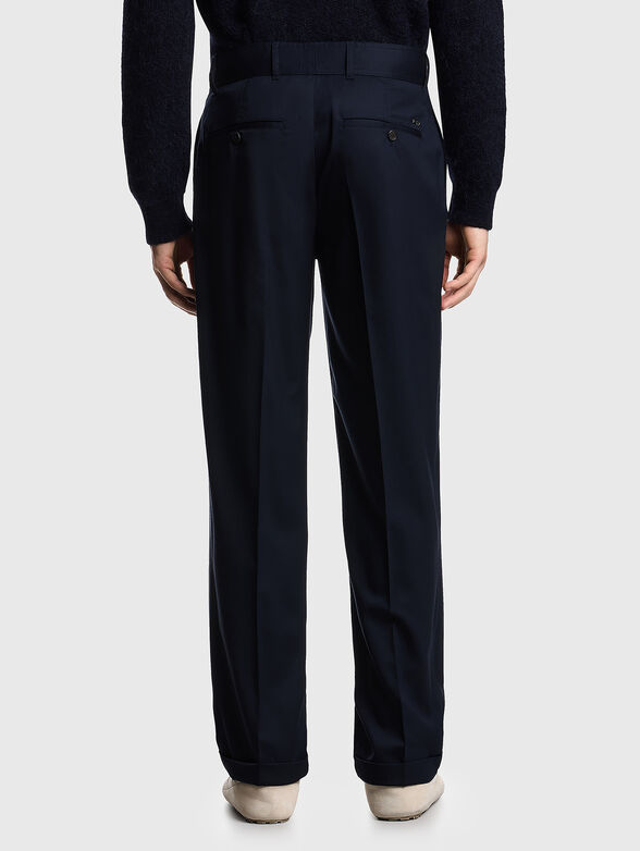 Brown wool trousers - 2