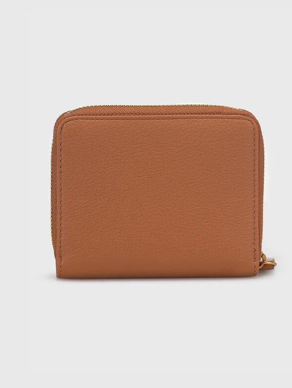 Logo accent zip wallet  - 2
