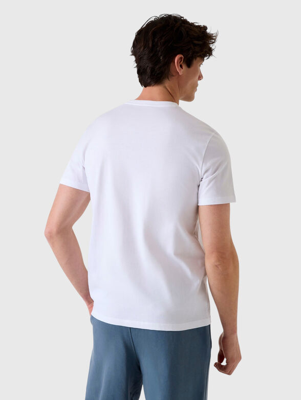 Cotton T-shirt with logo detail - 3