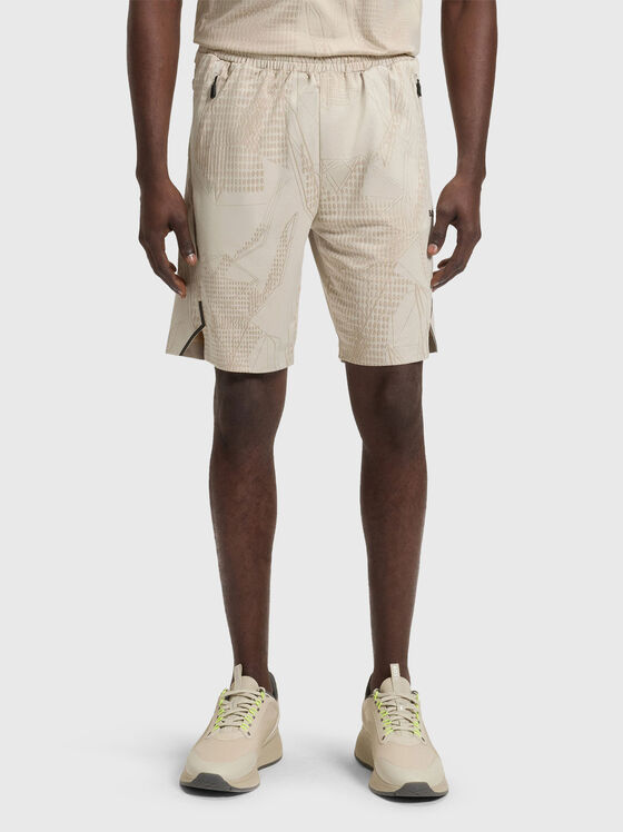 Sports shorts with print - 1