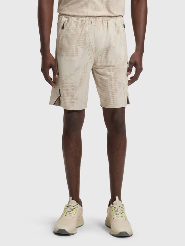 Sports shorts with print - 1