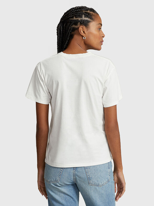 Cotton T-shirt with Polo Bear accent - 3