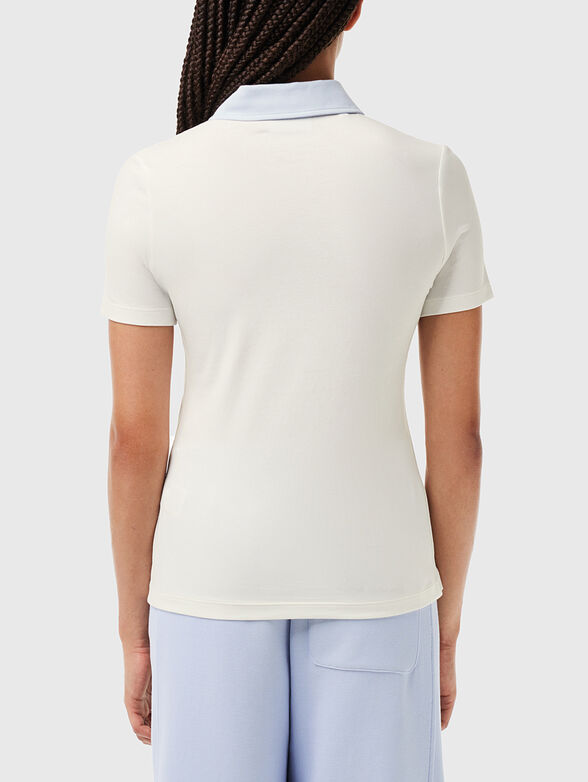 Cotton blend polo-shirt - 3