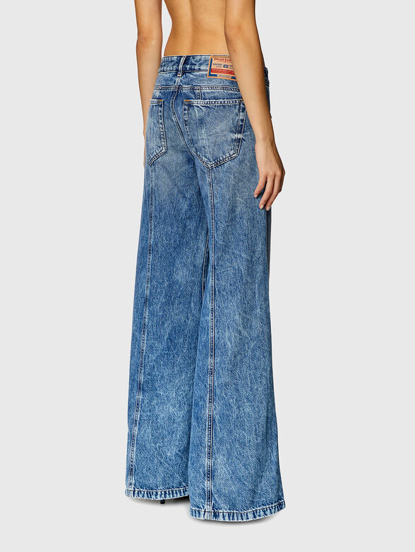 D-AKII  wild-leg jeans - 2