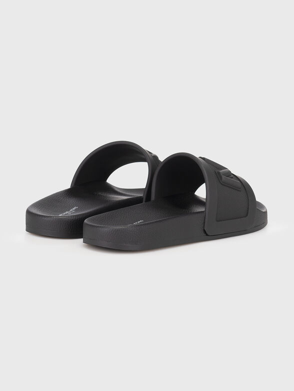 JAKE black beach slippers - 2