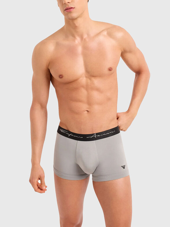 Boxers in black with logo - 2