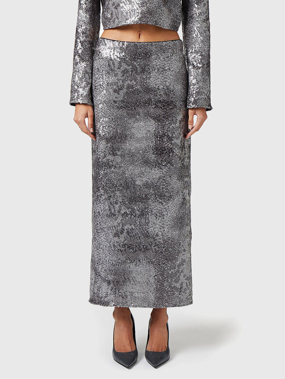 Skirt with sequins - 1