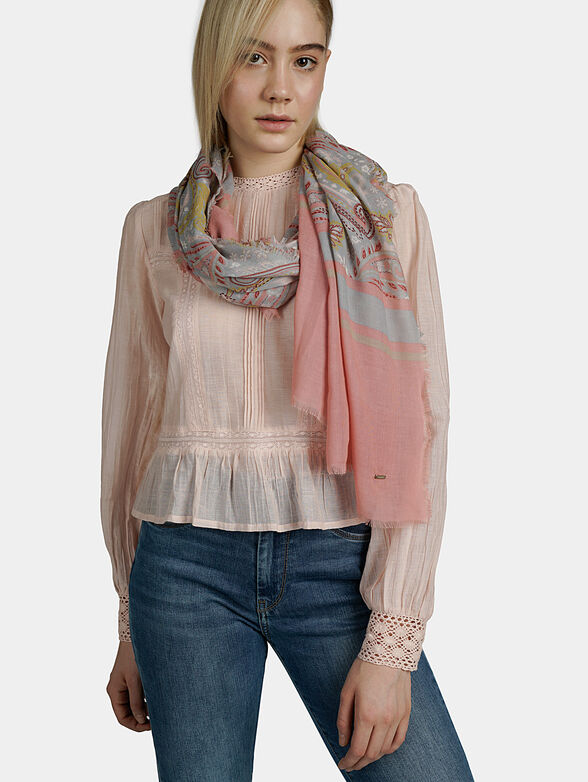 BLANCHE Open knit detail blouse - 3