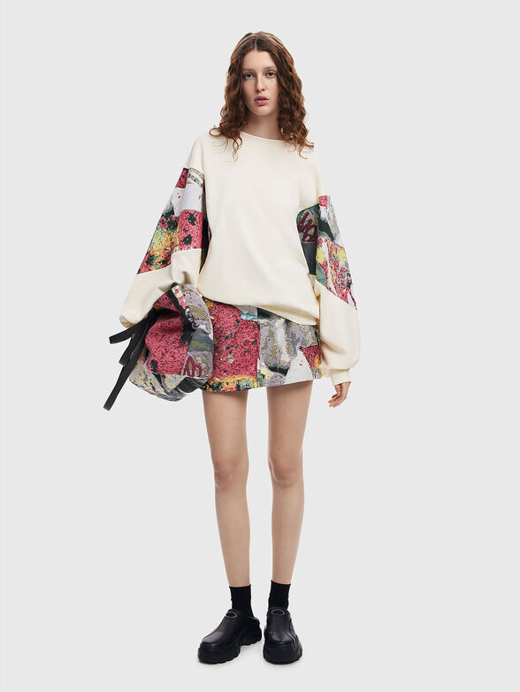 M. CHRISTIAN LACROIX sweatshirt with accent sleeves - 2