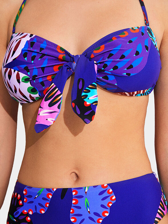 ALANA II bikini bra in blue color - 3