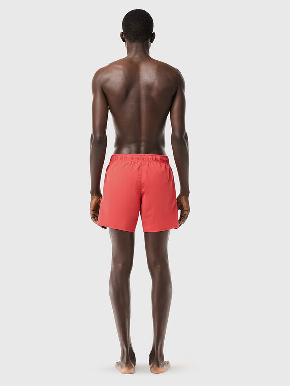 Yellow shorts with logo detail - 2