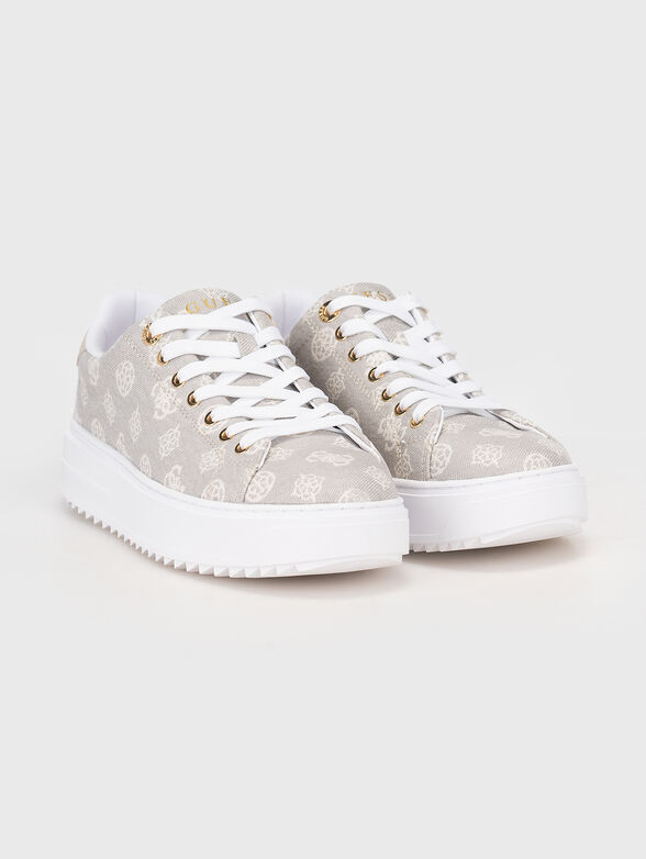 DENESA7 sports shoes with monogram print - 2