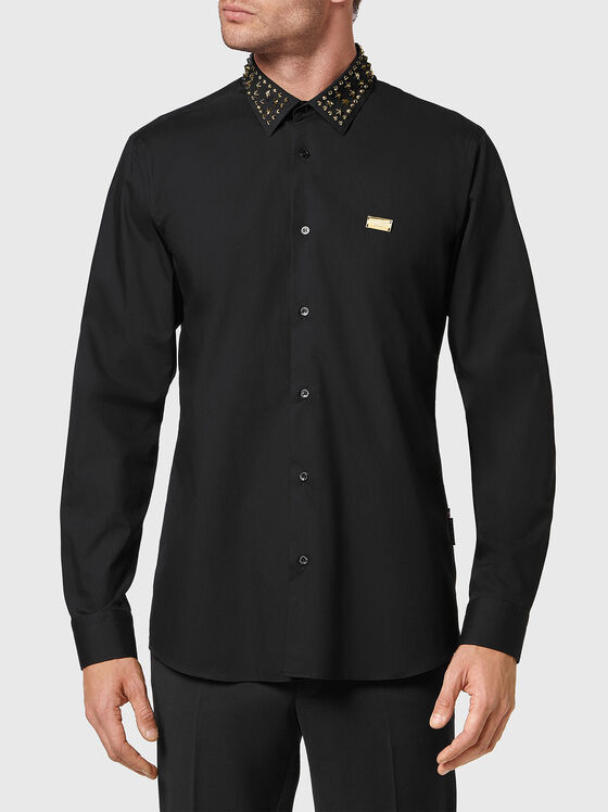 Черна риза SUGAR DADDY - 1