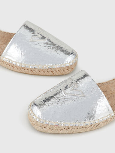 Leather espadrilles - 4